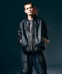 画像18: 【glamb 2025 Winter先行予約】glamb グラム / Leather Bomber Jacket (2色展開) (18)