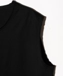 画像7: 【glamb 2025 Winter先行予約】glamb グラム / Blue Noise Premium Grade Sleeveless T-Shirt (2色展開) (7)