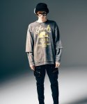 画像9: 【glamb 2025 Winter先行予約】glamb グラム / Layered Acid Cutsew (2色展開) (9)