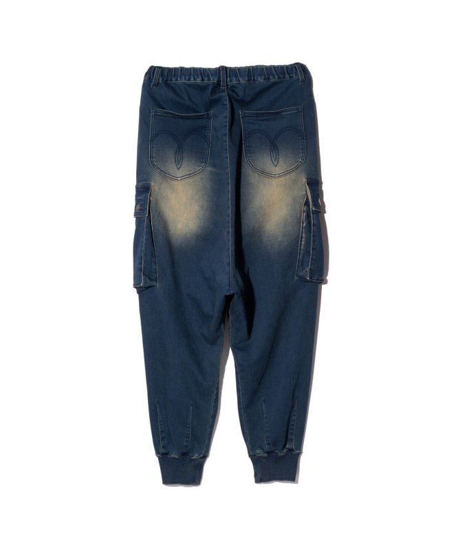 画像3: 【glamb 2025 Winter先行予約】glamb グラム / Knit Denim Cargo Pants (2色展開) (3)