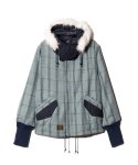 画像3: 【glamb 2025 Winter先行予約】glamb グラム / High Neck Short Mods Coat (3色展開) (3)