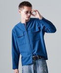 画像12: 【glamb 2025 Winter先行予約】glamb グラム / Blue Noise Minimal Shirt (2色展開) (12)