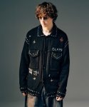 画像18: 【glamb 2025 Winter先行予約】glamb グラム / Beadswork Knit Jacket (2色展開) (18)