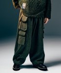 画像15: 【glamb 2025 Winter先行予約】glamb グラム / Asymmetry Cargo Tweed Pants (2色展開) (15)