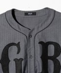 画像4: 【glamb 2025 Winter先行予約】glamb グラム / Stripe Baseball Shirt (2色展開) (4)