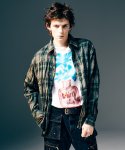 画像12: 【glamb 2025 Winter先行予約】glamb グラム / Wrinkle Flannel Shirt (2色展開) (12)