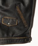 画像5: 【glamb 2025 Winter先行予約】glamb グラム / High Neck Leather Jacket (2色展開) (5)