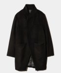 画像2: 【glamb 2025 Winter先行予約】glamb グラム / Blue Noise Stand Collar Coat (2色展開) (2)