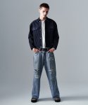 画像30: 【glamb 2025 Winter先行予約】glamb グラム / Blue Noise Denim Jacket (2色展開) (30)