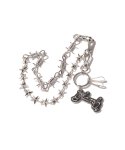 画像3: 【glamb 2025 Winter先行予約】glamb グラム / Spiky Wallet Chain Necklace (1色展開) (3)