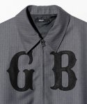 画像4: 【glamb 2025 Winter先行予約】glamb グラム / Stripe Coach Jacket (2色展開) (4)