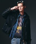 画像14: 【glamb 2025 Winter先行予約】glamb グラム / Splash Damage Flannel Shirt (1色展開) (14)