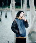 画像18: 【glamb 2025 Winter先行予約】glamb グラム / Synth Mouton Hooded Jacket (2色展開) (18)