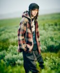 画像21: 【glamb 2025 Winter先行予約】glamb グラム / Check Knit Hoodie (2色展開) (21)
