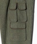 画像8: 【glamb 2025 Winter先行予約】glamb グラム / Asymmetry Cargo Tweed Pants (2色展開) (8)