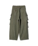 画像3: 【glamb 2025 Winter先行予約】glamb グラム / Asymmetry Cargo Tweed Pants (2色展開) (3)