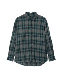 画像2: 【glamb 2025 Winter先行予約】glamb グラム / Wrinkle Flannel Shirt (2色展開) (2)