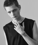 画像12: 【glamb 2025 Winter先行予約】glamb グラム / Blue Noise Premium Grade Sleeveless T-Shirt (2色展開) (12)