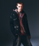 画像19: 【glamb 2025 Winter先行予約】glamb グラム / Check Knit Hoodie (2色展開) (19)