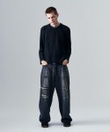 画像18: 【glamb 2025 Winter先行予約】glamb グラム / Blue Noise Low Gauge Rib Knit (3色展開) (18)