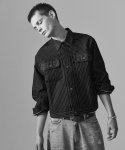 画像16: 【glamb 2025 Winter先行予約】glamb グラム / Blue Noise Denim Jacket (2色展開) (16)