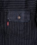 画像6: 【glamb 2025 Winter先行予約】glamb グラム / Blue Noise Denim Jacket (2色展開) (6)