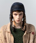 画像15: 【glamb 2025 Winter先行予約】glamb グラム / Denim Flight Cap (2色展開) (15)