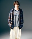 画像8: 【glamb 2025 Winter先行予約】glamb グラム / Check Knit Hoodie (2色展開) (8)