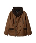 画像2: 【glamb 2025 Winter先行予約】glamb グラム / Carol Pea Coat (3色展開) (2)