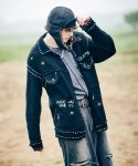 画像30: 【glamb 2025 Winter先行予約】glamb グラム / Beadswork Knit Jacket (2色展開) (30)