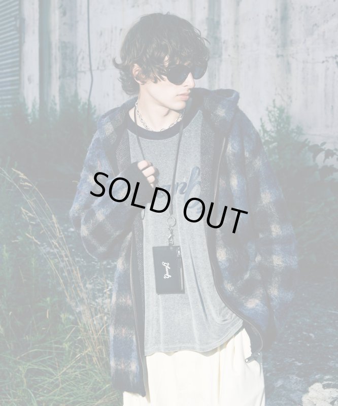 画像14: 【glamb 2025 Winter先行予約】glamb グラム / Spin Logo Velour Sweat (3色展開) (14)