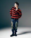 画像11: 【glamb 2025 Winter先行予約】glamb グラム /  Damage Glitter Knit (2色展開) (11)