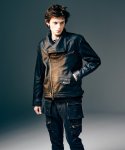 画像13: 【glamb 2025 Winter先行予約】glamb グラム / High Neck Leather Jacket (2色展開) (13)
