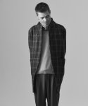 画像12: 【glamb 2025 Winter先行予約】glamb グラム / Blue Noise Stand Collar Coat (2色展開) (12)