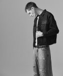 画像19: 【glamb 2025 Winter先行予約】glamb グラム / Blue Noise Denim Jacket (2色展開) (19)