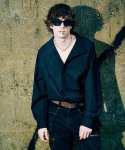 画像13: 【glamb 2025 Winter先行予約】glamb グラム / Suit Fabric High Neck Shirt (2色展開) (13)