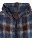 画像4: 【glamb 2025 Winter先行予約】glamb グラム / Check Knit Hoodie (2色展開) (4)