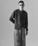 画像9: 【glamb 2025 Winter先行予約】glamb グラム / Blue Noise Minimal Shirt (2色展開) (9)