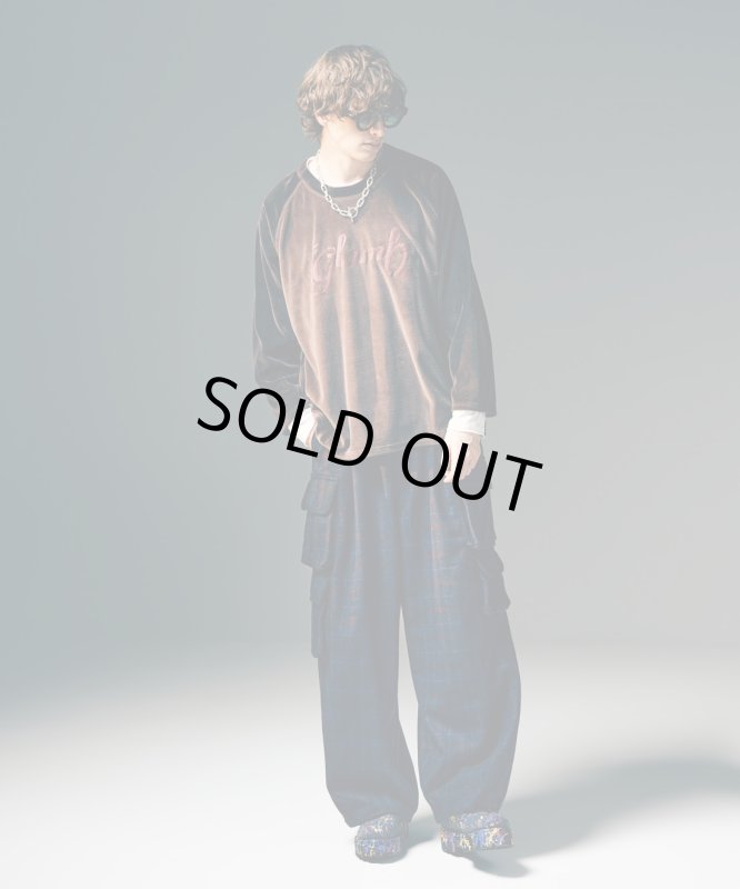 画像12: 【glamb 2025 Winter先行予約】glamb グラム / Spin Logo Velour Sweat (3色展開) (12)