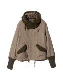 画像4: 【glamb 2025 Winter先行予約】glamb グラム / High Neck Short Mods Coat (3色展開) (4)