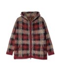 画像2: 【glamb 2025 Winter先行予約】glamb グラム / Check Knit Hoodie (2色展開) (2)