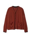 画像2: 【glamb 2025 Winter先行予約】glamb グラム / Layered Cardigan (2色展開) (2)