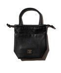 画像4: 【glamb 2025 Winter先行予約】glamb グラム / Synth Leather Drawstring Bag (3色展開) (4)