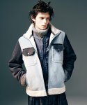 画像19: 【glamb 2025 Winter先行予約】glamb グラム / High Neck Corduroy Ranch Jacket (3色展開) (19)