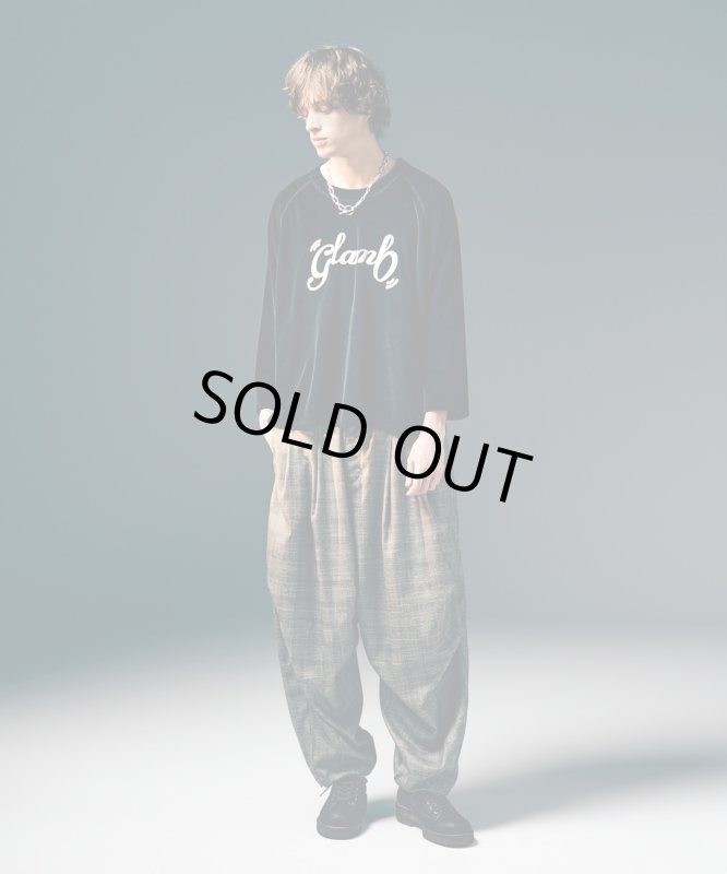 画像17: 【glamb 2025 Winter先行予約】glamb グラム / Spin Logo Velour Sweat (3色展開) (17)