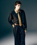 画像14: 【glamb 2025 Winter先行予約】glamb グラム / Synth Leather Collar Shirt (2色展開) (14)