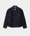 画像2: 【glamb 2025 Winter先行予約】glamb グラム / Blue Noise Denim Jacket (2色展開) (2)