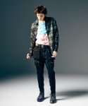 画像14: 【glamb 2025 Winter先行予約】glamb グラム / Wrinkle Flannel Shirt (2色展開) (14)