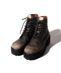 画像2: 【glamb 2025 Winter先行予約】glamb グラム / Craft Lace Up Boots (3色展開) (2)