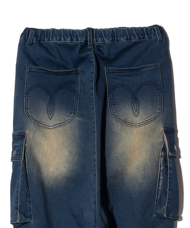 画像7: 【glamb 2025 Winter先行予約】glamb グラム / Knit Denim Cargo Pants (2色展開) (7)